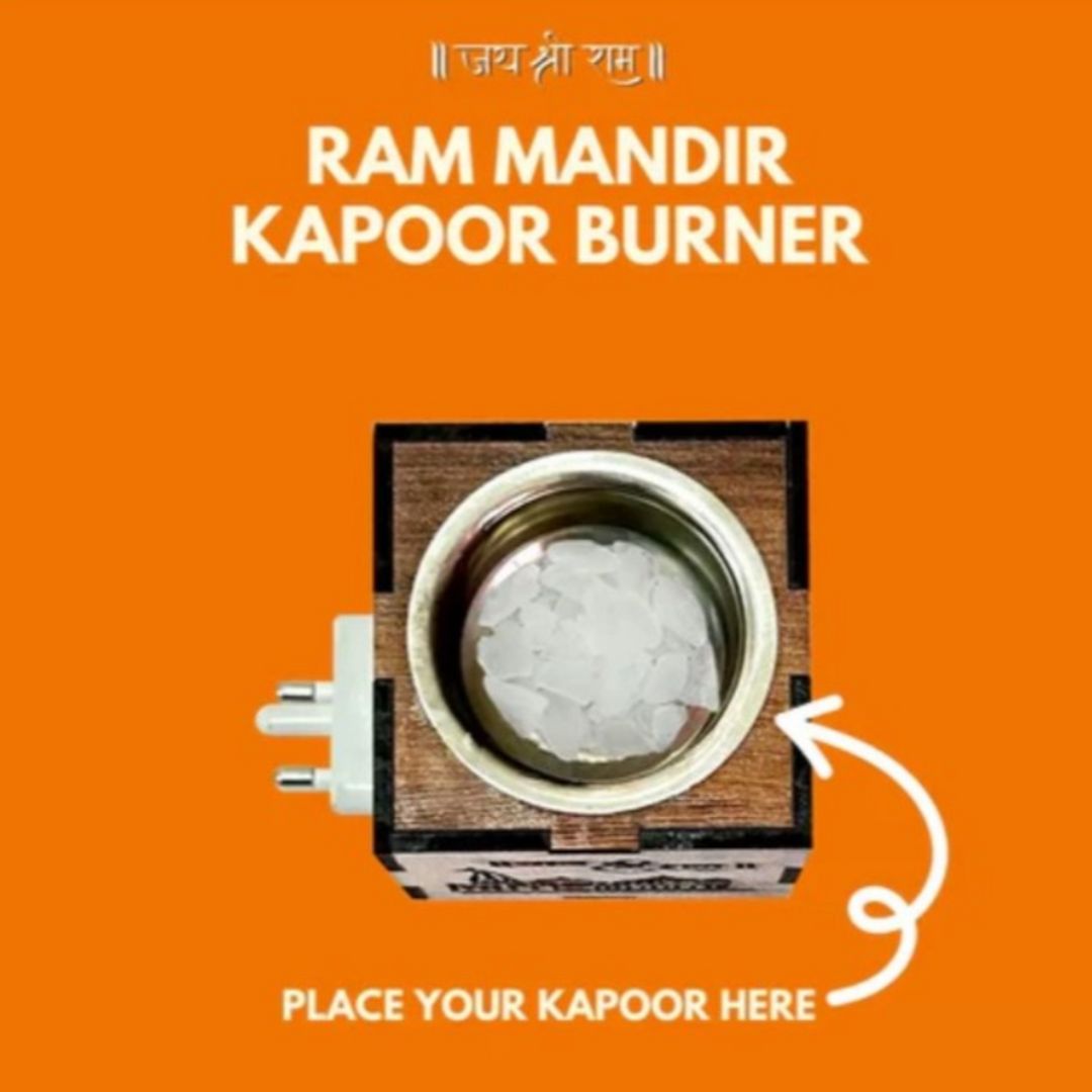 Ayodhya Ram Mandir Kapoor Burner & Night lamp