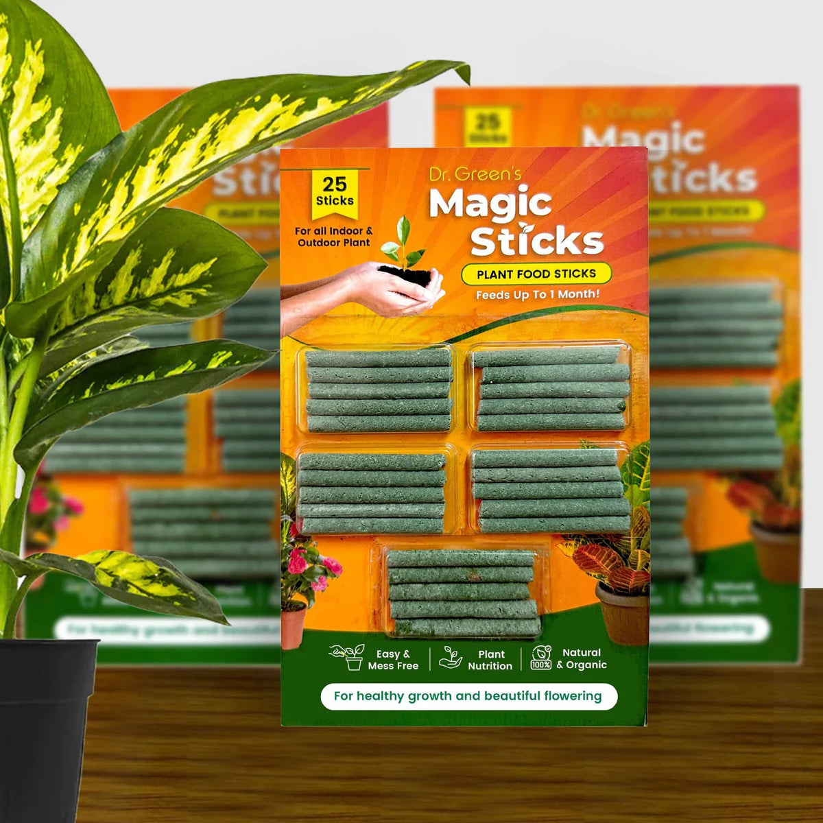 Magic Plant Grow Fertilizer Sticks (Buy 25 Sticks Get 25 Sticks Free)