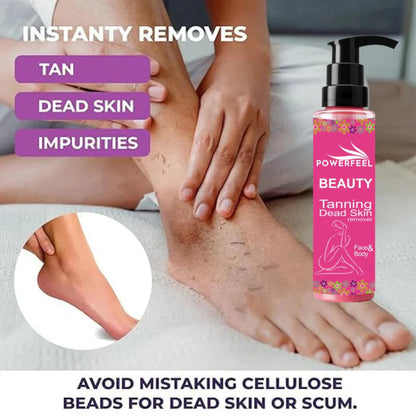 Dead Skin & Tan Remover for Smooth, Radiant Skin (Buy 1 Get 1 Free)