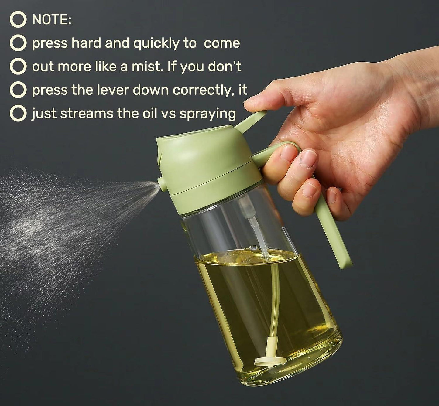 2 in 1 Sprayer Oil Dispenser