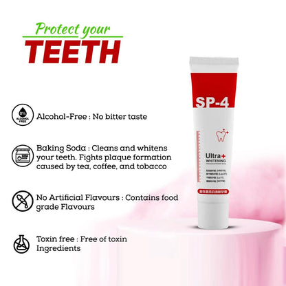 Ultra Whitening Toothpaste (Buy 1 Get 1 Free)