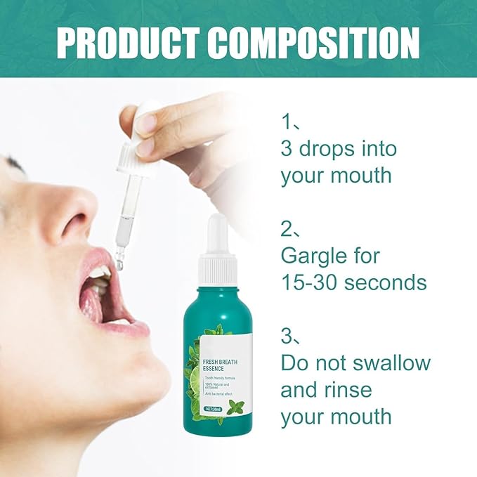 Fresh Breath Oral Care Essence (Buy 1 Get 1 Free)