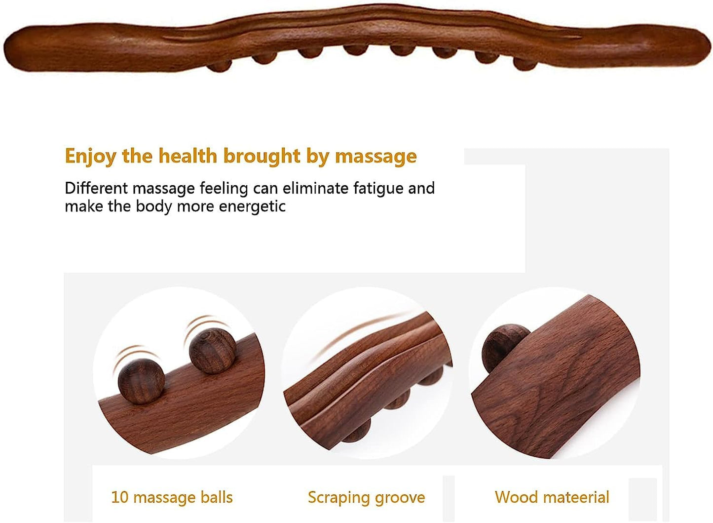 Wooden Massage stick