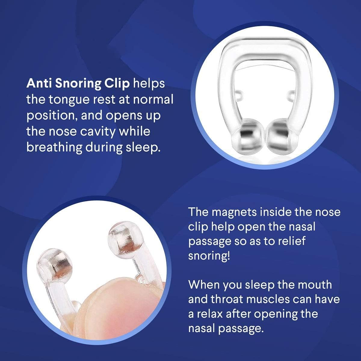 Anti Snoring Nose Clip For Men & Women