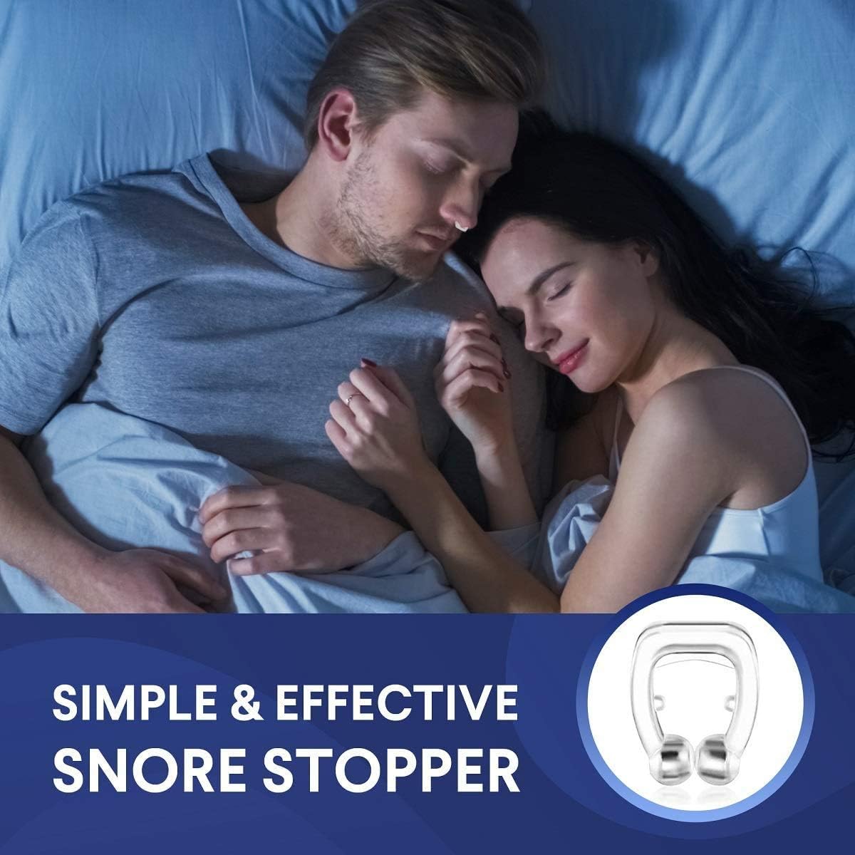 Anti Snoring Nose Clip For Men & Women