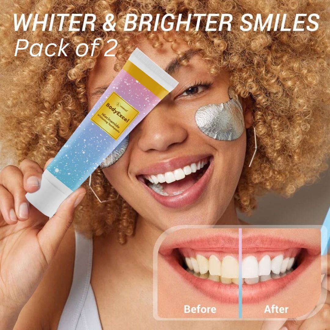 Niacinamide Whitening Toothpaste (Buy 1 Get 1 Free)