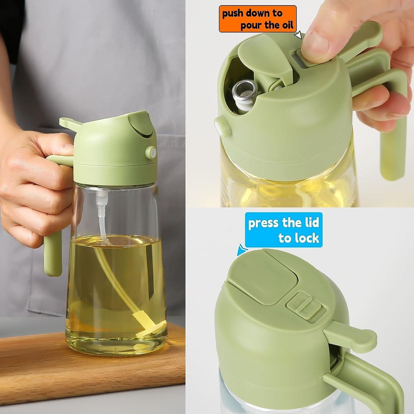 2 in 1 Sprayer Oil Dispenser