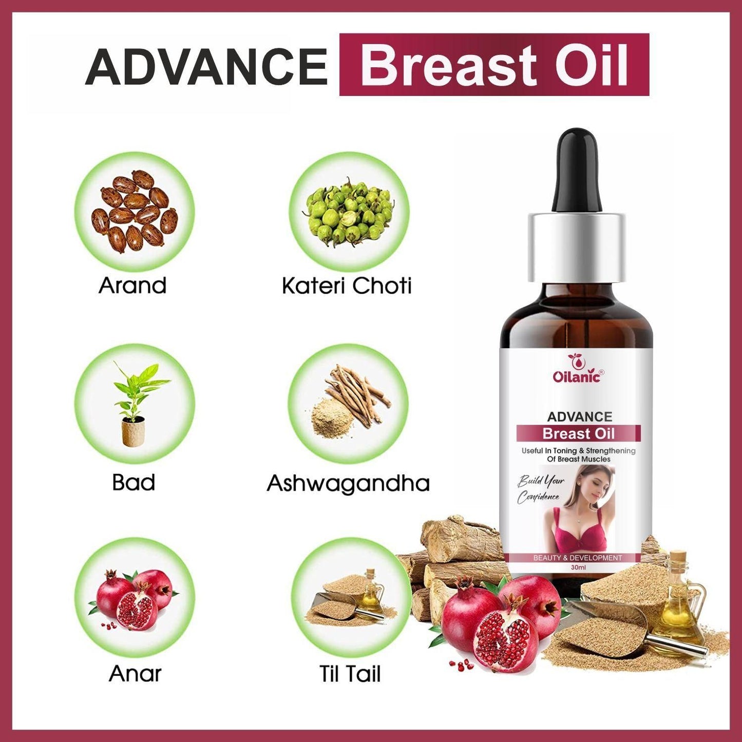 Breast Enlargement Oil