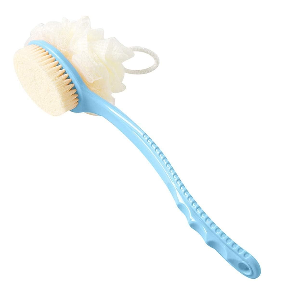 2 IN 1 loofah with handle