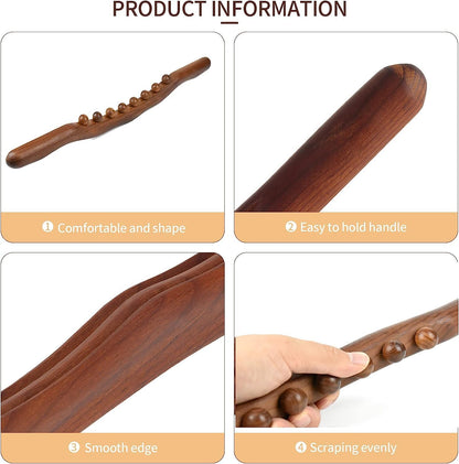 Wooden Massage stick