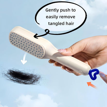 Self-Cleaning Hair Brush (Buy 1 Get 1 Free)