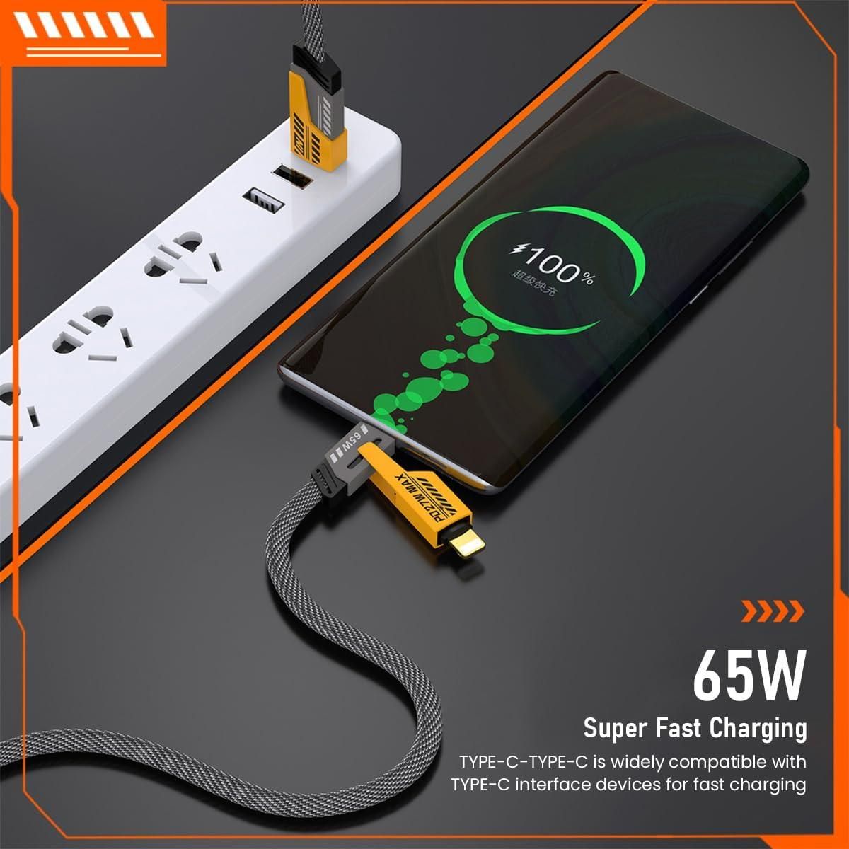 4 in 1 Fast Charging & Data Cable