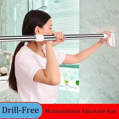 Drill-Free Multifunctional Adjustable Rod