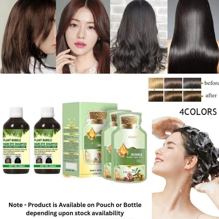 Natural Plant Hair Dye. BUY 1 GET 1 FREE 😍 ⭐⭐⭐⭐⭐ 74995+ Reviews