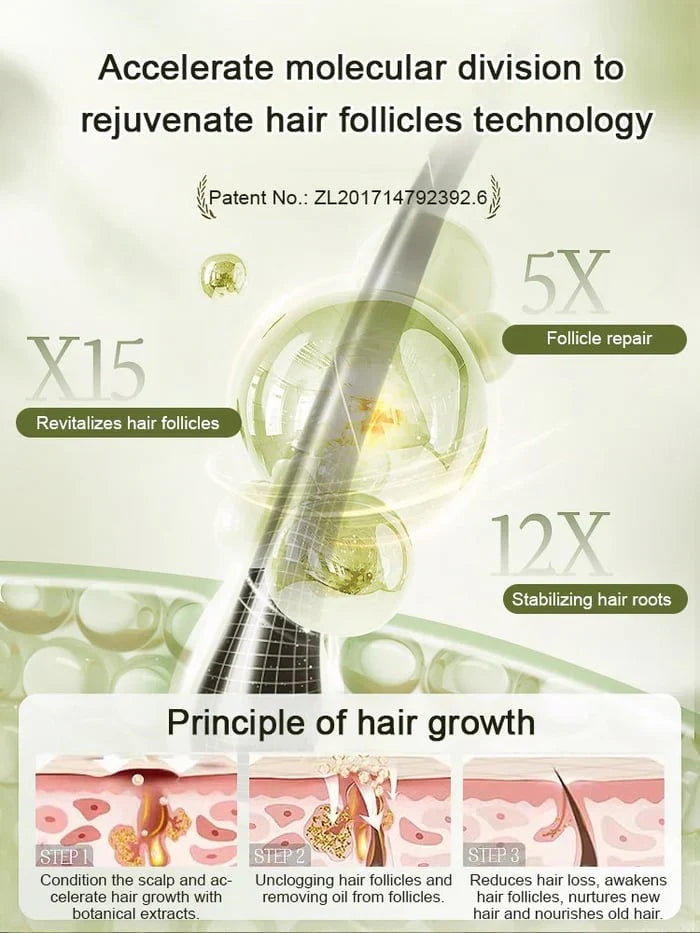 Ginger Plant Extract Anti-Hair Loss Hair Shampoo (BUY 1 GET 2 FREE)