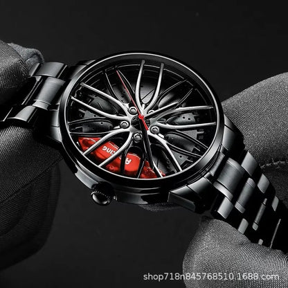 Stereoscopic Car Wheel Watch